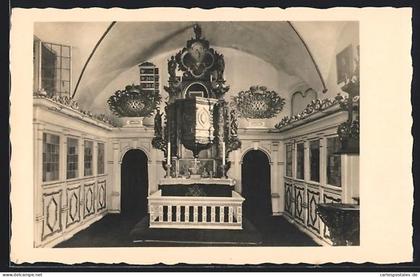 AK Glücksburg, Schlosskirche im Schloss Glücksburg