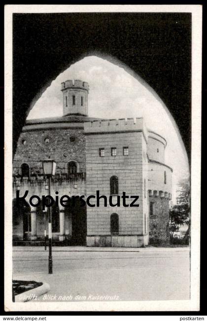 ALTE POSTKARTE GÖRLITZ BLICK NACH DEM KAISERTRUTZ Goelitz Zgorzelec Zhorjelc cpa postcard AK Ansichtskarte