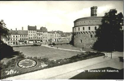 Goerlitz Sachsen Goerlitz Blumenuhr Kaisertrutz