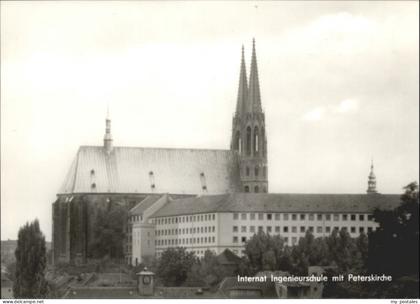 Goerlitz Sachsen Goerlitz Internat Ingenieurschule Peterskirche