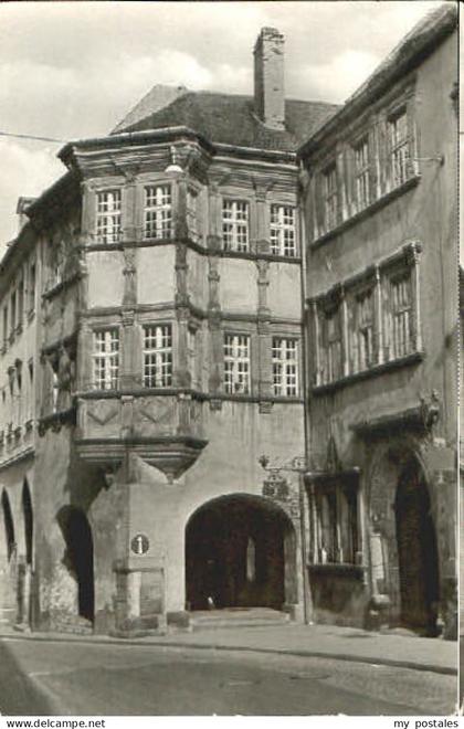 Goerlitz Sachsen Goerlitz Patrizierhaus Untermarkt x 1963