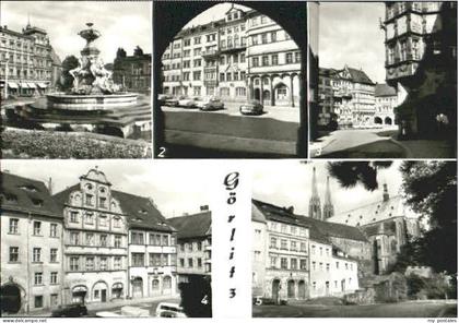 Goerlitz Sachsen Goerlitz Platz Apotheke kirche x 1977