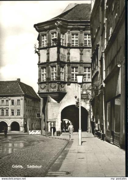 Goerlitz Sachsen Goerlitz Schoenhof *