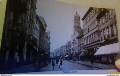 ! Foto Ansichtskarte aus Göttingen , Weenderstraße, Geschäfte