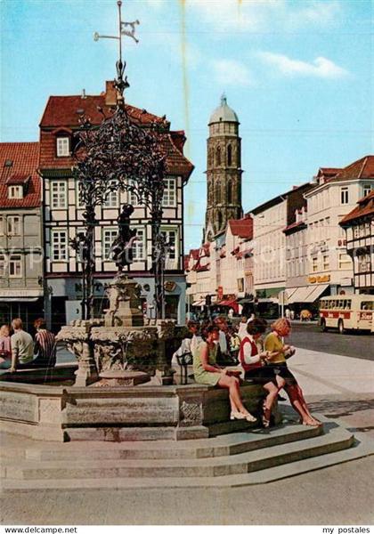 Goettingen Niedersachsen Gaenselieselbrunnen