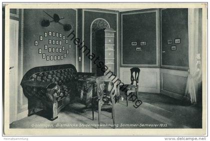 Göttingen - Bismarcks Studentenwohnung - Verlag Ernst Marquard Göttingen