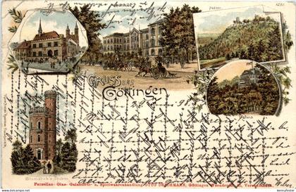 Gruss aus Göttingen - Litho