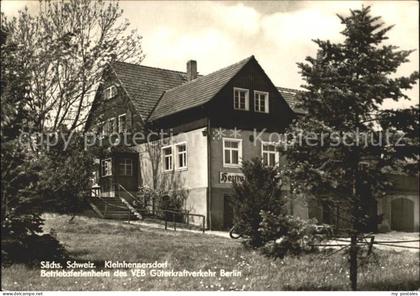 Kleinhennersdorf Betriebsferienhof des VEB Berlin