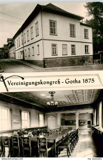 Gotha  Thueringen Nationale Gedenkstaette Tivoli Vereinigungskongress Gotha 1875