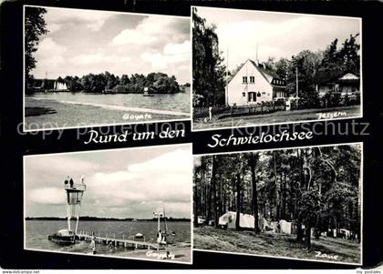 Goyatz Badestrand Rettungsturm Campingplatz Zaue Jessern