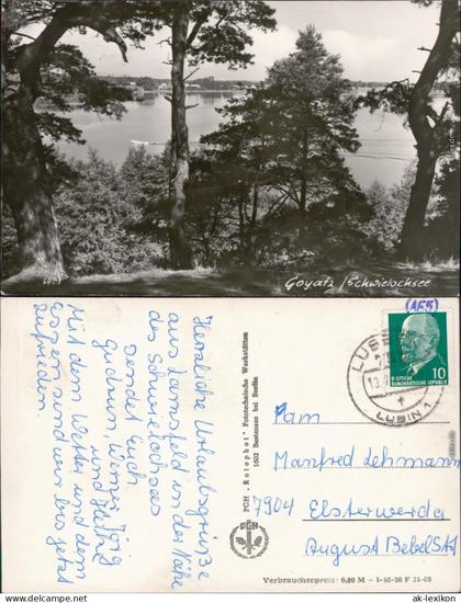 Goyatz  Schwielochsee Schwielochsee Foto Ansichtskarte   1969