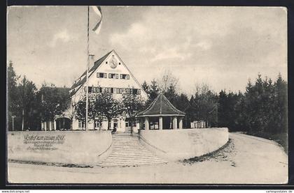 AK Gräfelfing, Gasthof zum weissen Rössl