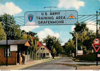 Grafenwoehr Truppenuebungsplatz Eingang