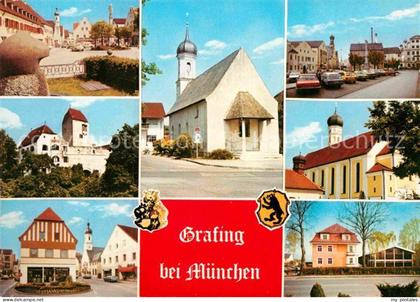 Grafing Muenchen Kirchen Ortspartien