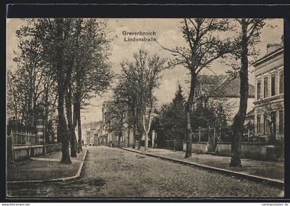AK Grevenbroich, Blick in die Lindenstrasse