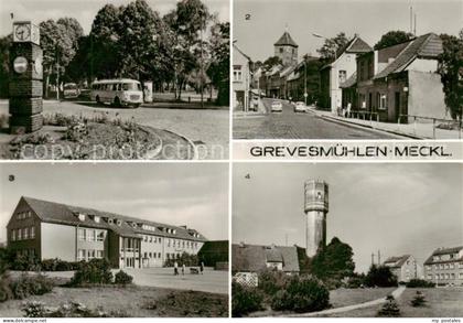 Grevesmuehlen Busbahnhof August-Bebel-Strasse Peter-Goering-Oberschule Wassertur