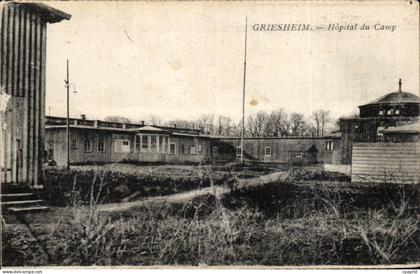 CPA Griesheim Hopital du Camp militaria