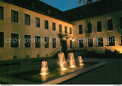 Griesheim Hessen Rathaus mit Springbrunnen