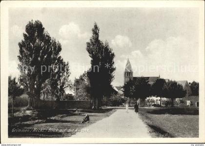 Grimmen Blick auf die Kirche