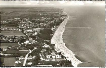 Groemitz Ostseebad Groemitz Fliegeraufnahme ungelaufen ca. 1955