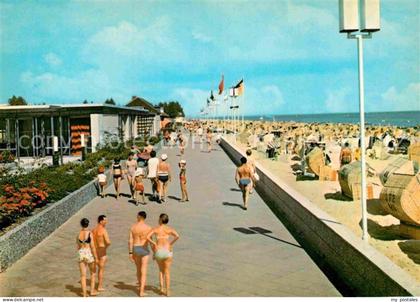 Groemitz Ostseebad Strandpromenade