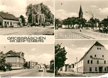 Grossraeschen HO Gaststaete Volkshaus Platz der Einheit