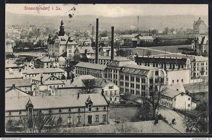AK Grossröhrsdorf, Fabrik-Anlagen Werner & Söhne