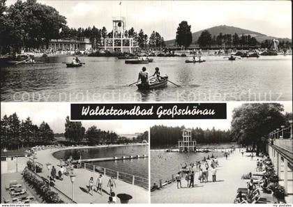 Grossschoenau Sachsen Waldstrandbad