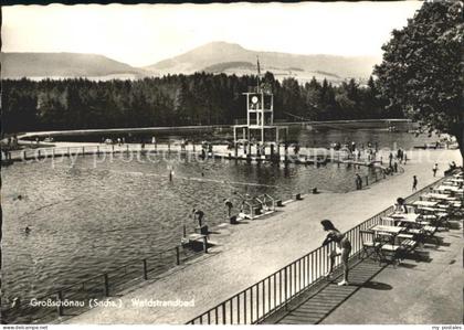 Grossschoenau Sachsen Waldstrandbad