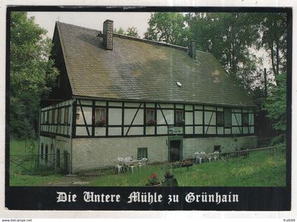 AK 244746 GERMANY - Die Untere Mühle zu Grünhain