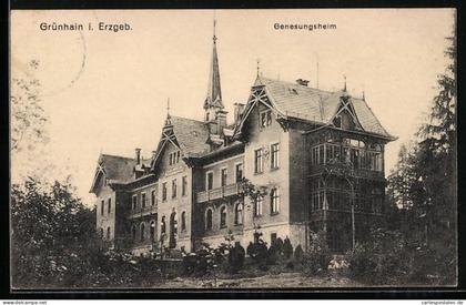 AK Grünhain i. Erzgeb., am Genesungsheim