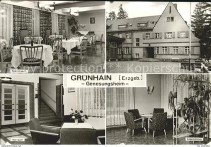 Gruenhain-Beierfeld Genesungsheim Lesezimmer Speiseraum Vorraum