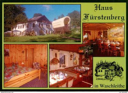Waschleithe Haus-Fuerstenberg Am-Fuerstenberg Pension Gaststaette Planwagen Kind