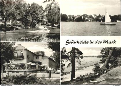 Gruenheide Mark Loecknitz Segelpartie Peetzsee Kulturhaus