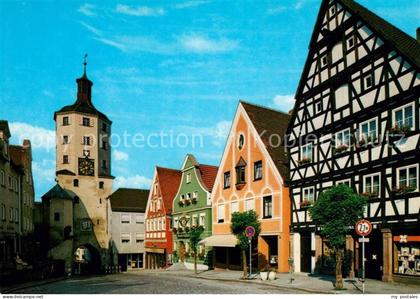 Guenzburg Bayern Marktplatz Stadt-Tor