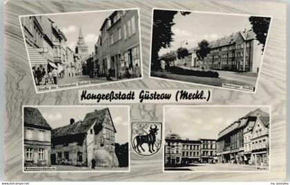 Guestrow Mecklenburg Vorpommern Guestrow Neukruger Strasse Markt