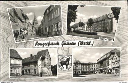 Guestrow Mecklenburg Vorpommern Guestrow Turm Markt x 1964