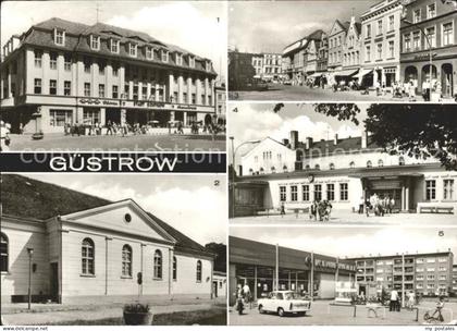 Guestrow Mecklenburg Vorpommern Hotel Stadt Guestrow Theater Elisabethenstrasse