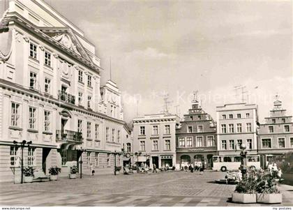 Guestrow Mecklenburg Vorpommern Marktplatz
