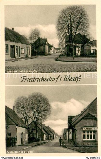 Friedrichsdorf Westfalen Windelsbleicherstrasse Guetersloher Strasse
