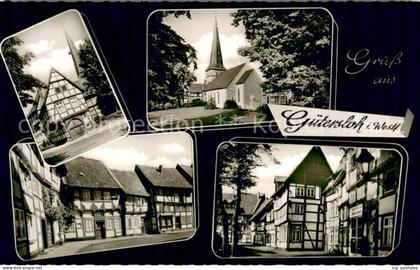 Guetersloh Alte Fachwerkhaeuser Kirche