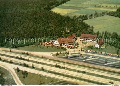 Guetersloh Fliegeraufnahme Autobahn-Rasthaus-Hotel