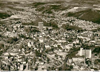 Gummersbach Fliegeraufnahme Gesamtansicht
