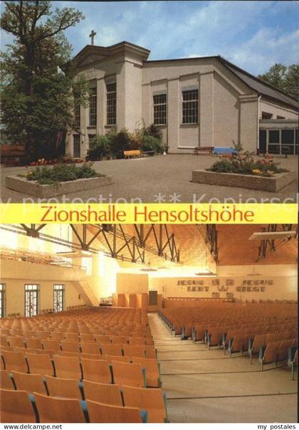 Gunzenhausen Altmuehlsee Zionshalle Hensoltshoehe