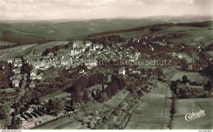 Hachenburg Westerwald Rheinland-Pfalz Fliegeraufnahme