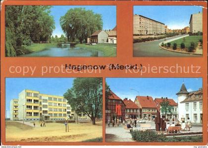 Hagenow am Muehlteich AWG Neue Heimat Rudof Breitscheid Platz