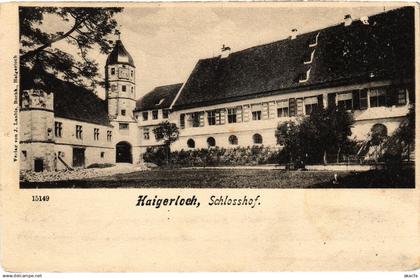 CPA Haigerloch Schlosshof GERMANY (803937)