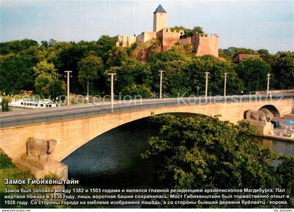 Giebichenstein Halle Saale Burg Saale Bruecke