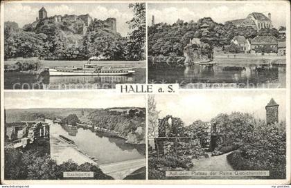 Halle Saale Bergschenke Ruine Giebichenstein Saale