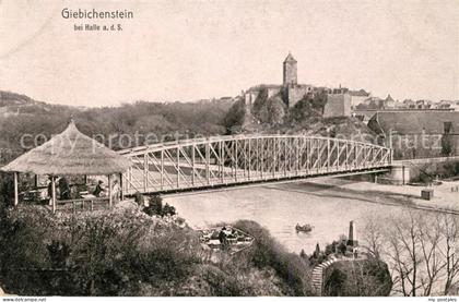 Halle Saale Burg Giebichenstein Saale Bruecke